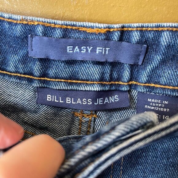 Vintage Bill Blass Jeans high waisted cropped size 14 - Picture 4 of 6
